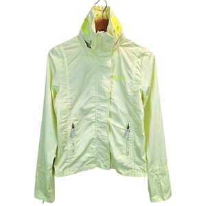 Bench Urbanwear BBQ Active Jacket S Yellow Wind Rain Resistant Roll Out Hood